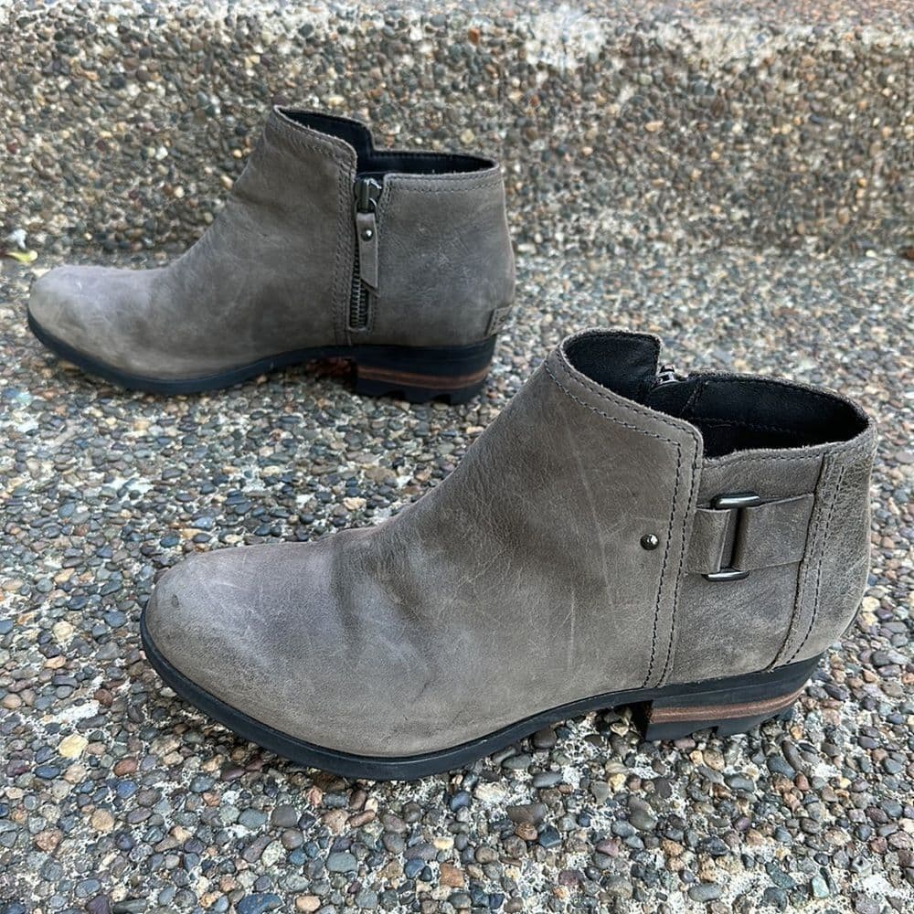 Sorel Lola Buckle‎ Ankle Bootie Sz 9 - Thumbnail 5