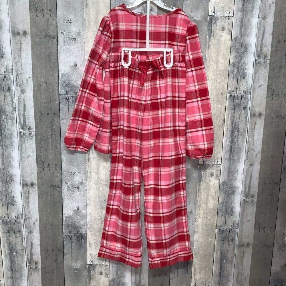 Lands End Kids‎ Girls Pajama Set Medium 10-12 - Thumbnail 3