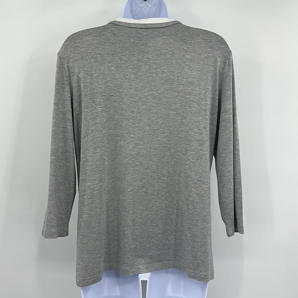Hubert Gasser Sweater.‎ Blouse Sz M Made in Italy - Thumbnail 3