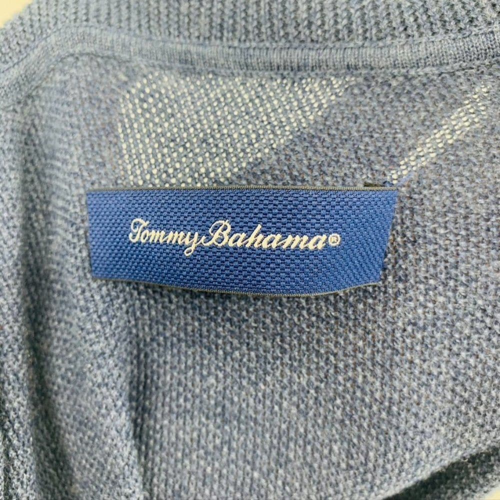 Tommy Bahama Mens 1/4 Zip‎ Vest Sz M - Thumbnail 7