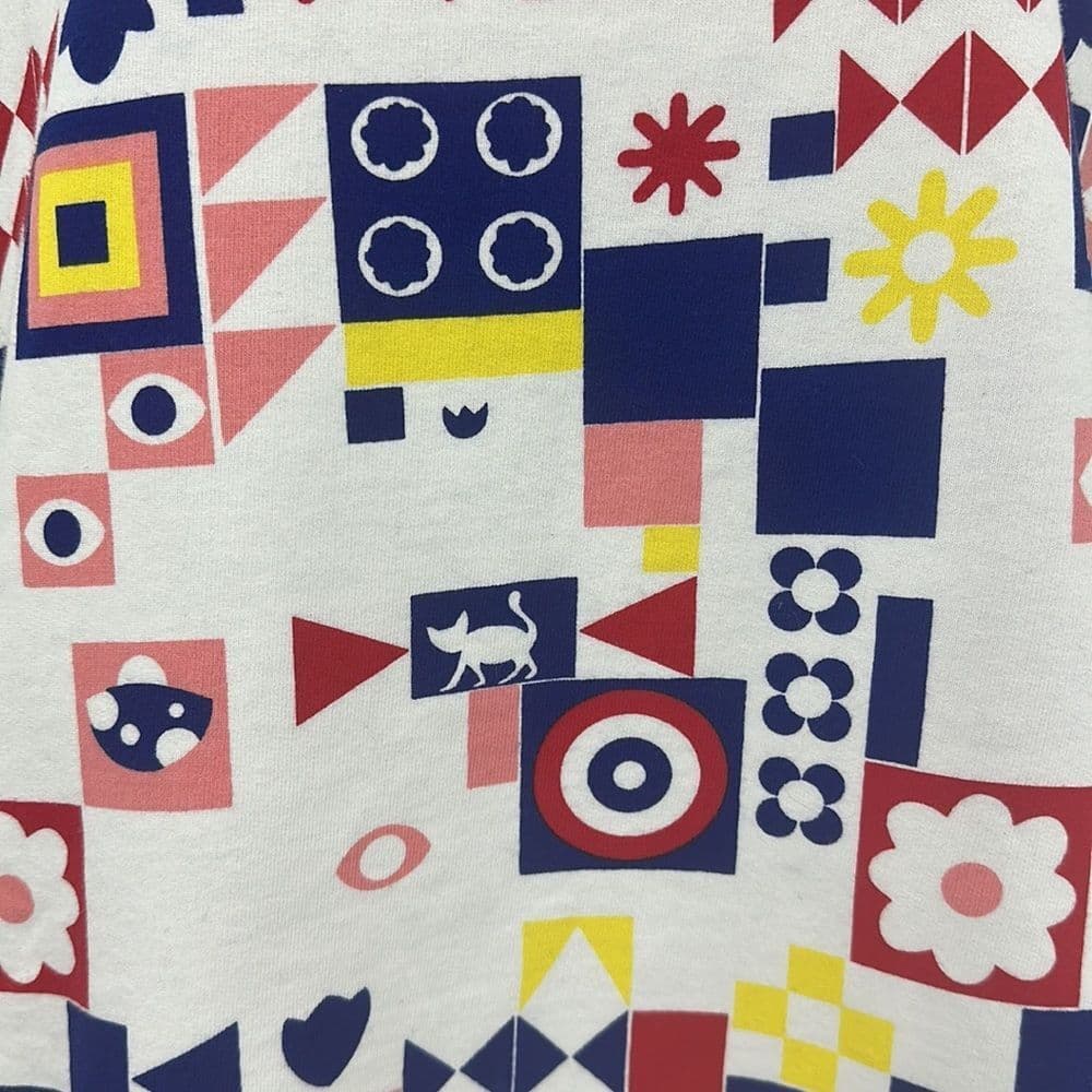 ModCloth Motif Appreciation Sweatshirt‎ French Terry Sz S - Thumbnail 4