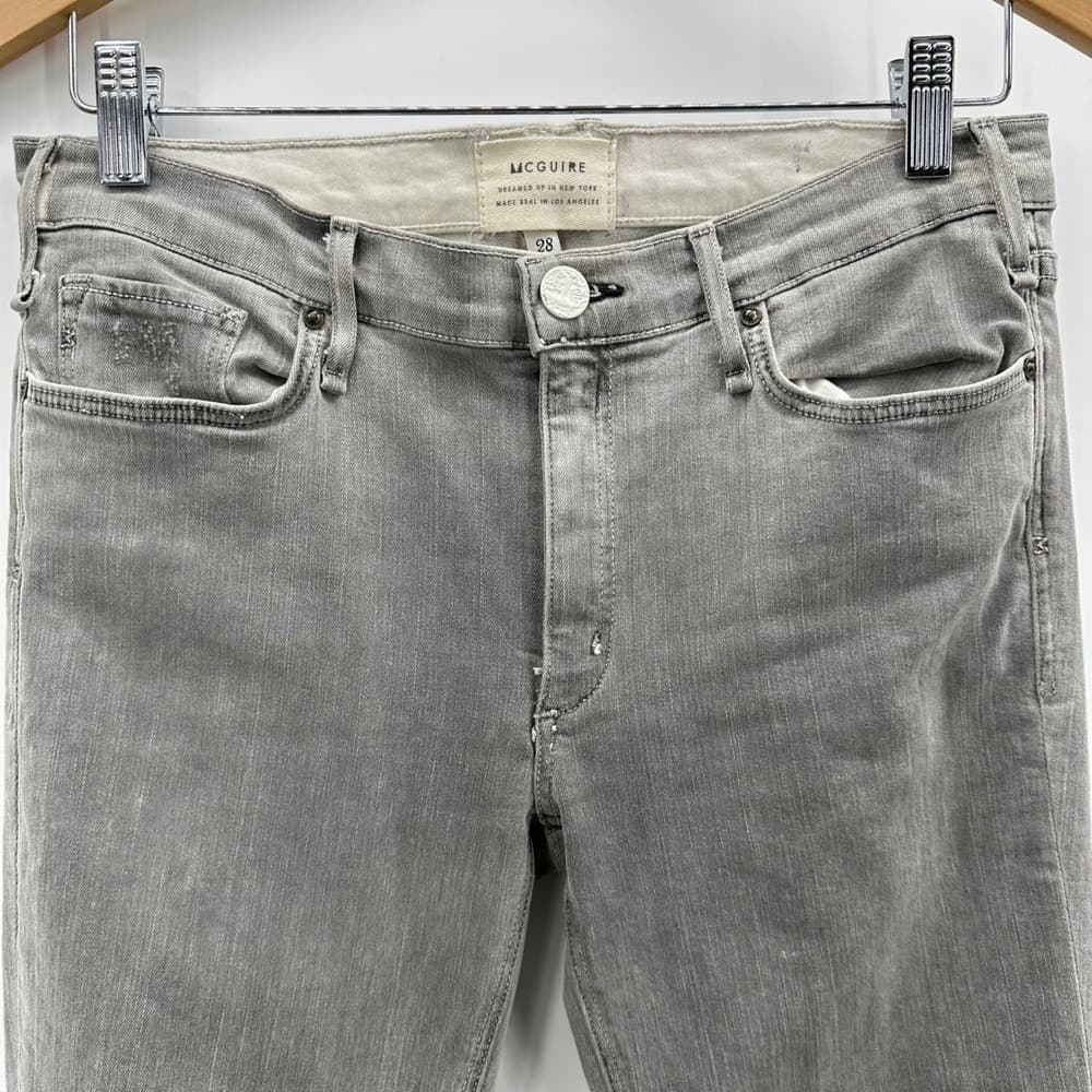 McGuire‎ Newton Skinny Gray Jeans Size 28 - Thumbnail 2