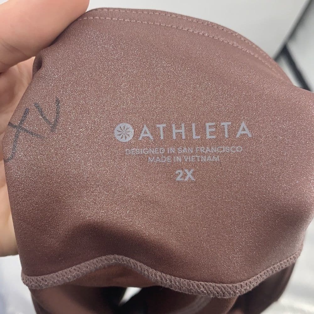 Athleta‎ Elation Shimmer Tights Cinnamon 2X - Thumbnail 6