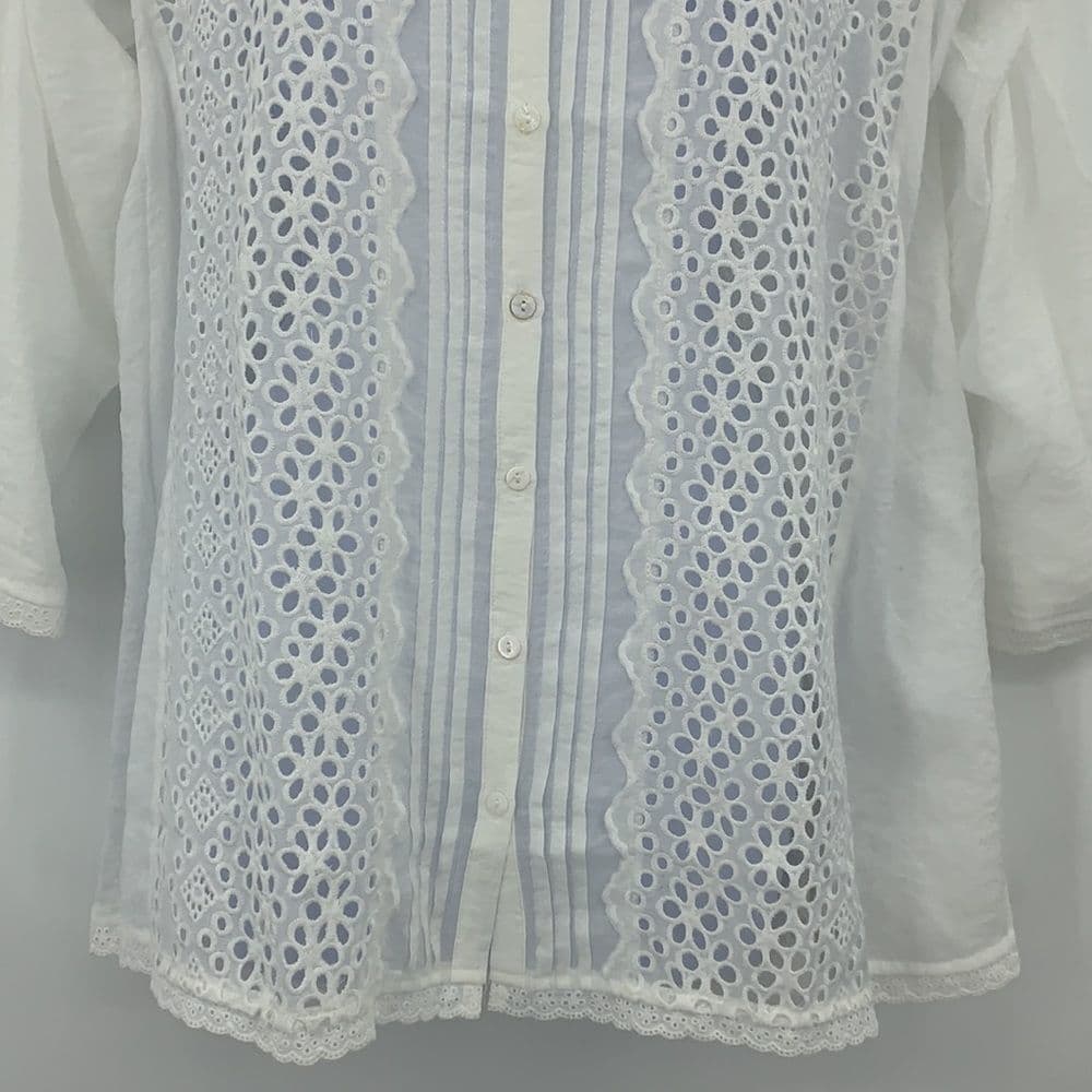 Sundance Button Up Top Sz M‎ - Thumbnail 3