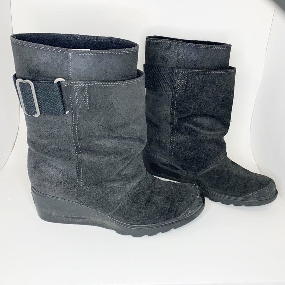 Sorel Toronto Black Boots Sz 7‎ - Thumbnail 3