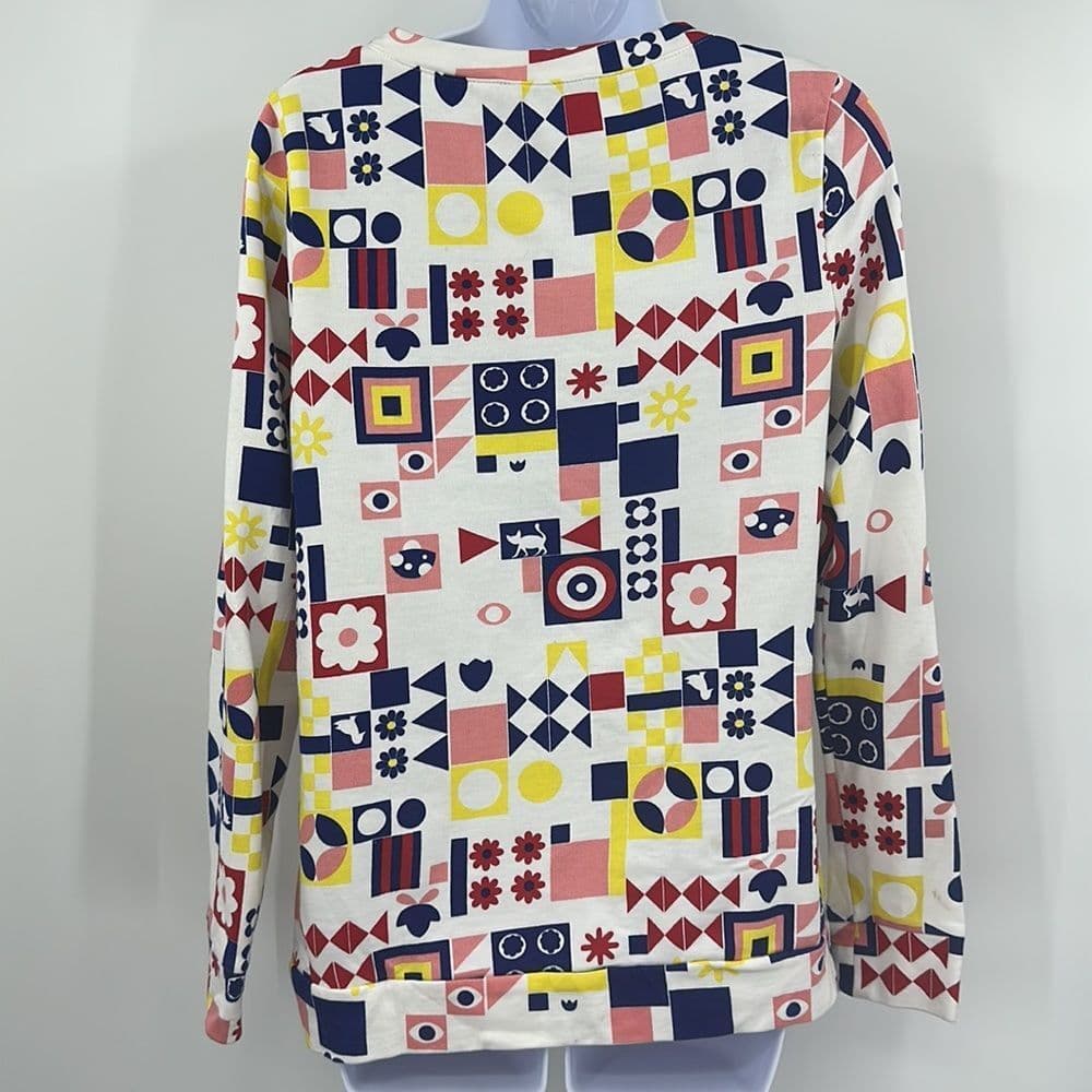 ModCloth Motif Appreciation Sweatshirt‎ French Terry Sz S - Thumbnail 5