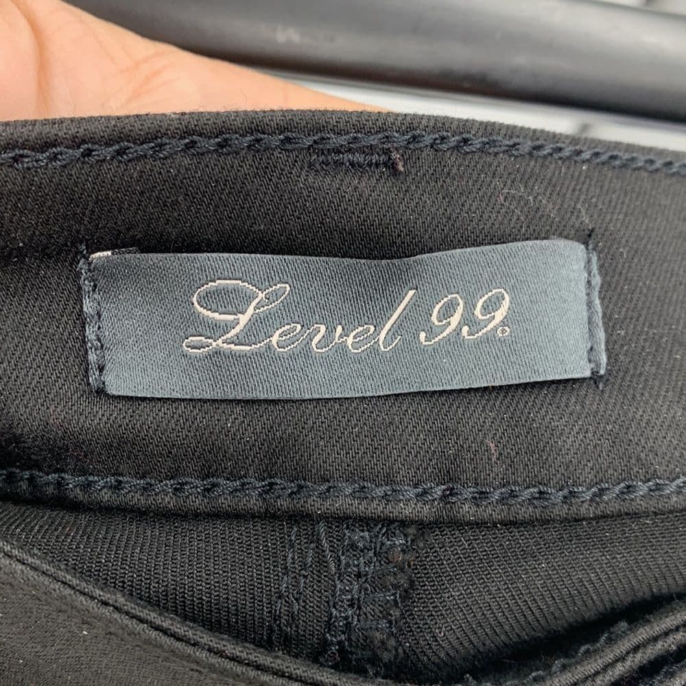 Level 99 Wax Jeans in Black‎ Sz 29/8 - Thumbnail 5