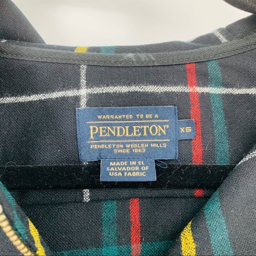 Pendleton 100% Virgin‎ Wool Lightweight Jacket XS - Thumbnail 2