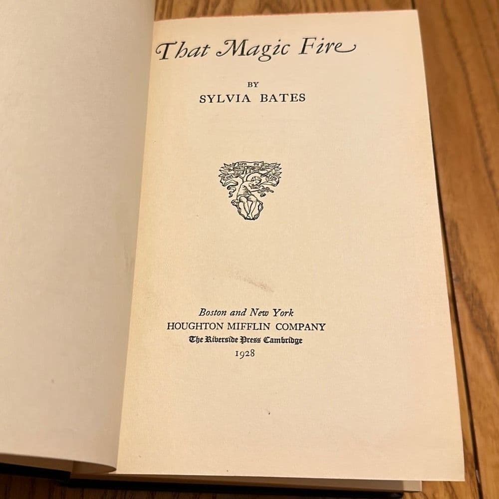 That Magic Fire by Sylvia‎ Bates First Edition 1928 - Thumbnail 8