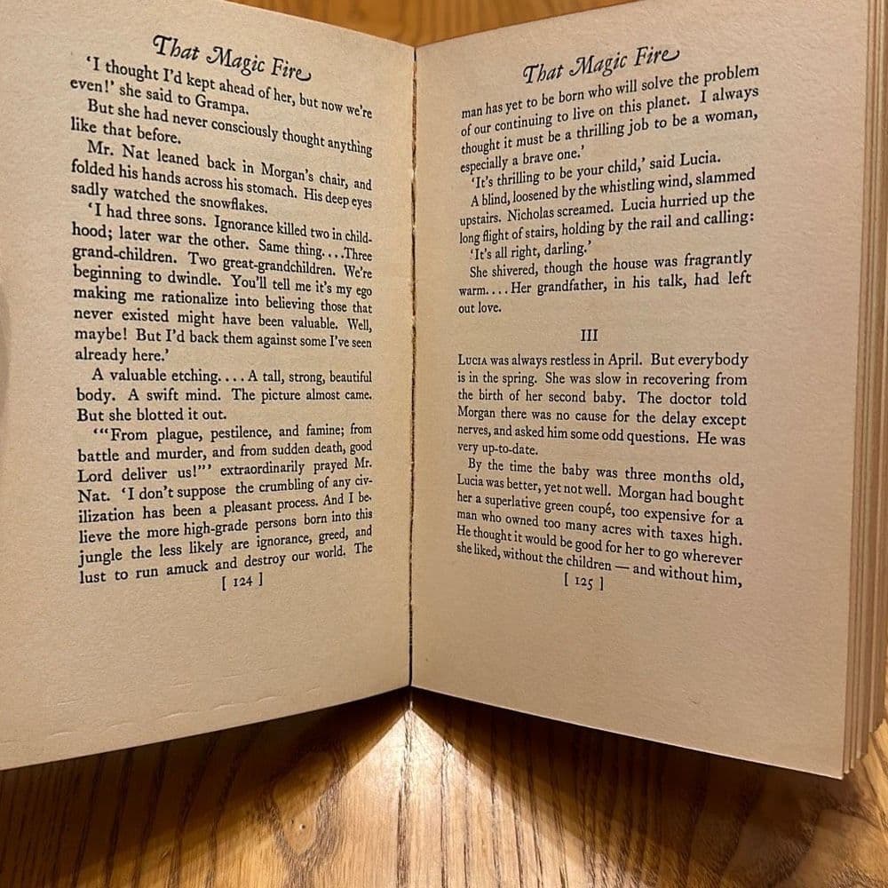 That Magic Fire by Sylvia‎ Bates First Edition 1928 - Thumbnail 10