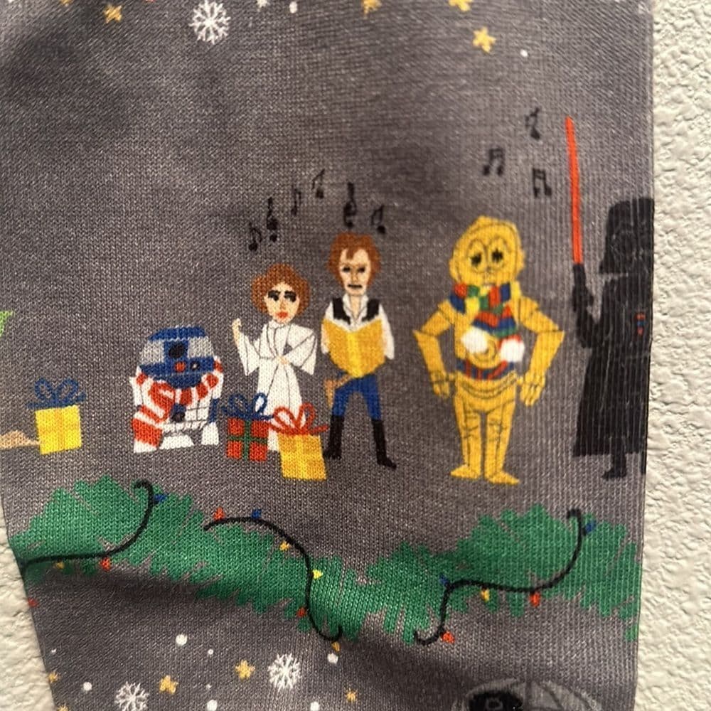 Hanna Andersson Star Wars Holiday NWT 2pc‎ PJsSz 85cm 2T - Thumbnail 4