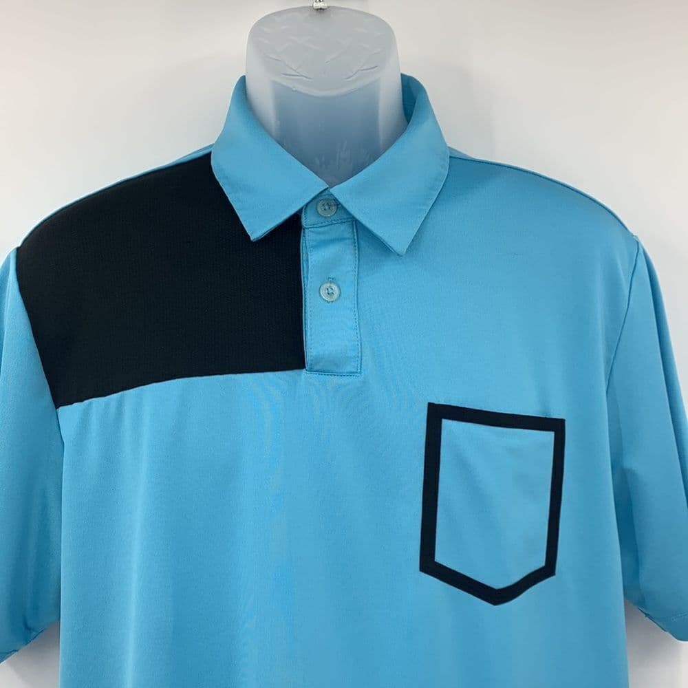 Adidas Purelotion CoolMax Golf Polo‎ Sz M - Thumbnail 2