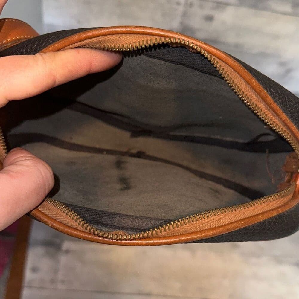 Dooney & Bourke Vintage‎ Crossbody Navy Bag - Thumbnail 8