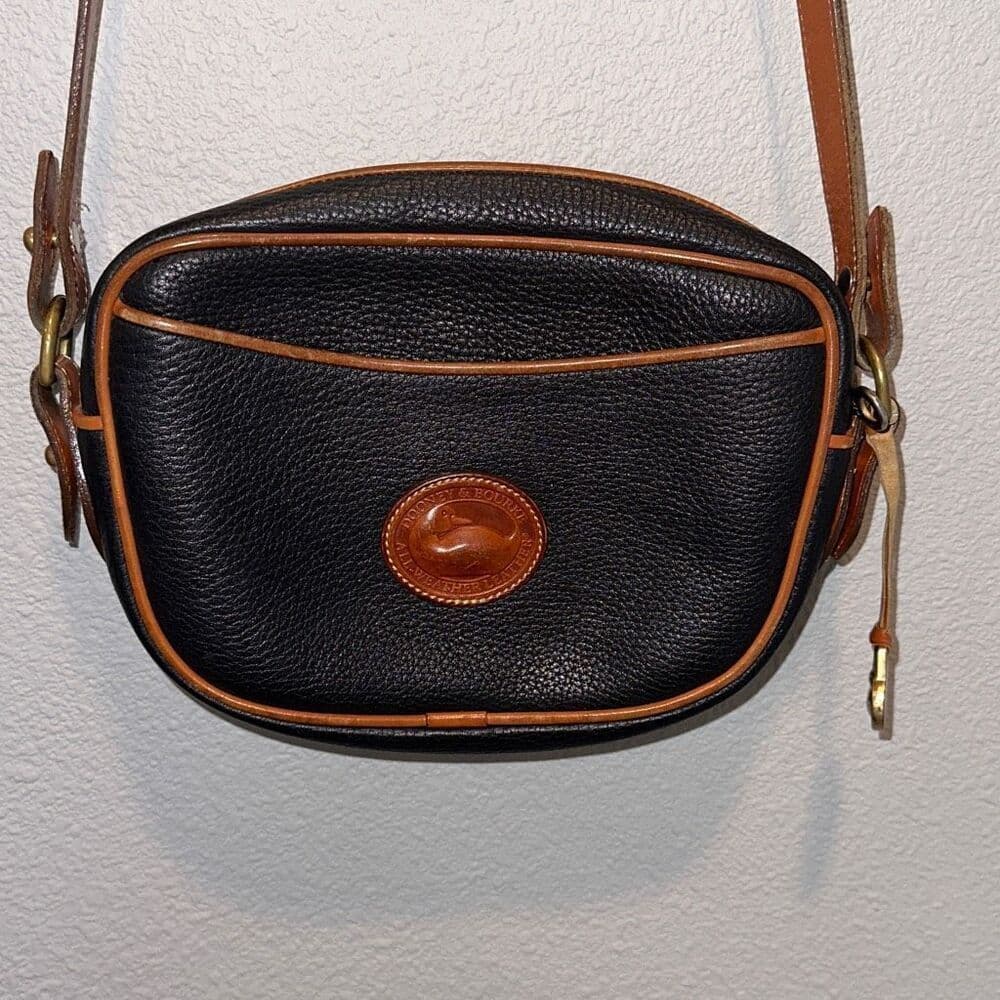 Dooney & Bourke Vintage‎ Crossbody Navy Bag - Thumbnail 2
