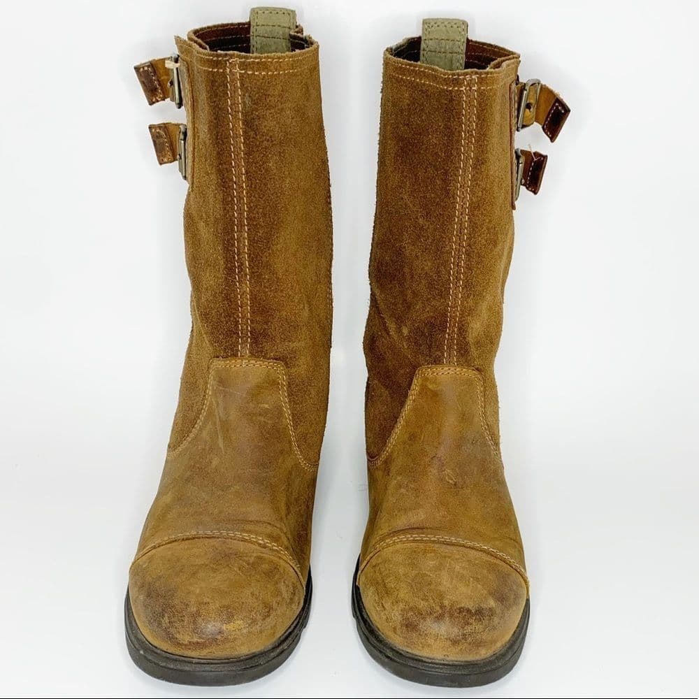 SOREL Major Pull on Grizzly Bear Tan Boots‎ Sz 6 - Thumbnail 2