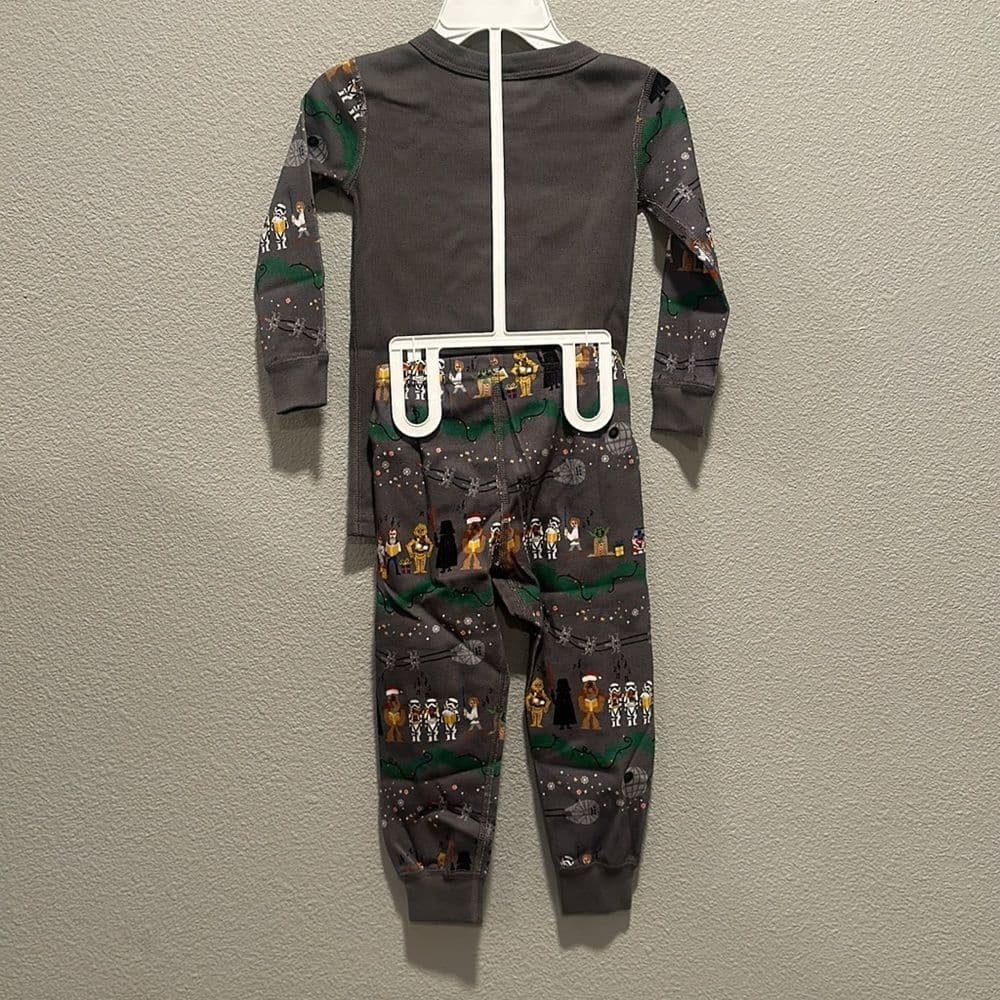 Hanna Andersson Star Wars Holiday NWT 2pc‎ PJsSz 85cm 2T - Thumbnail 5