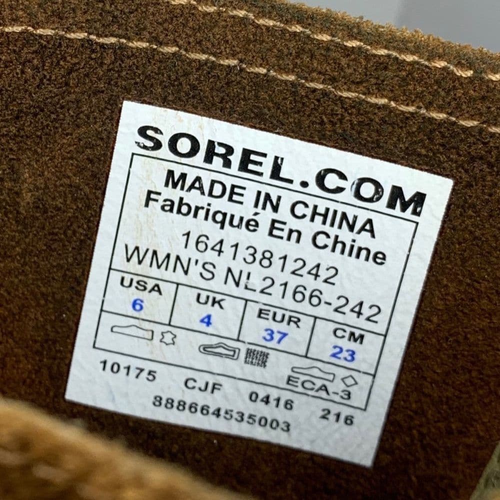 SOREL Major Pull on Grizzly Bear Tan Boots‎ Sz 6 - Thumbnail 6