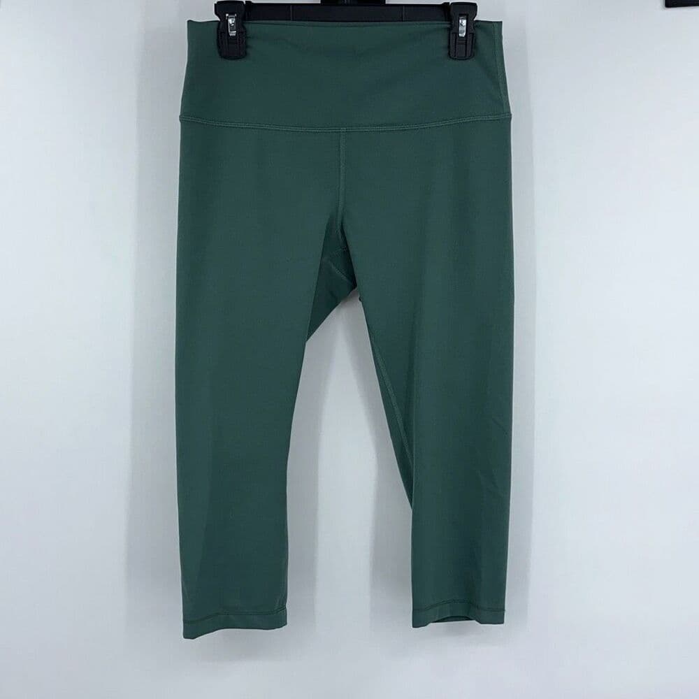 Lululemon Wunder Train High‎ Rise Tight 28” in Medium Forest Sz 12 - Thumbnail 4