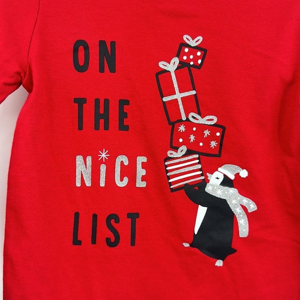J.O.Y. By CARTERS On‎ The Nice List LS Tee Sz 2T NWT - Thumbnail 2