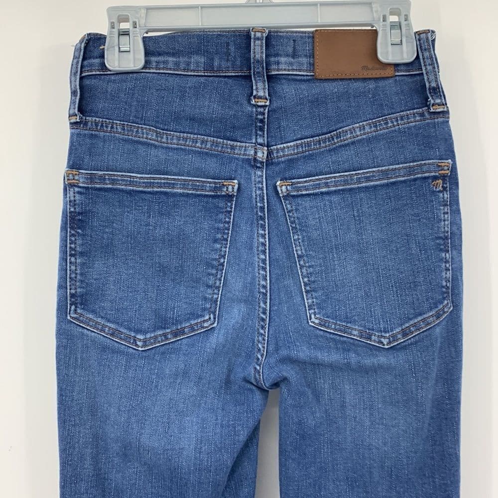 Madewell 11” High Rise Skinny Jeans Button‎ Fly Sz 23 - Thumbnail 3