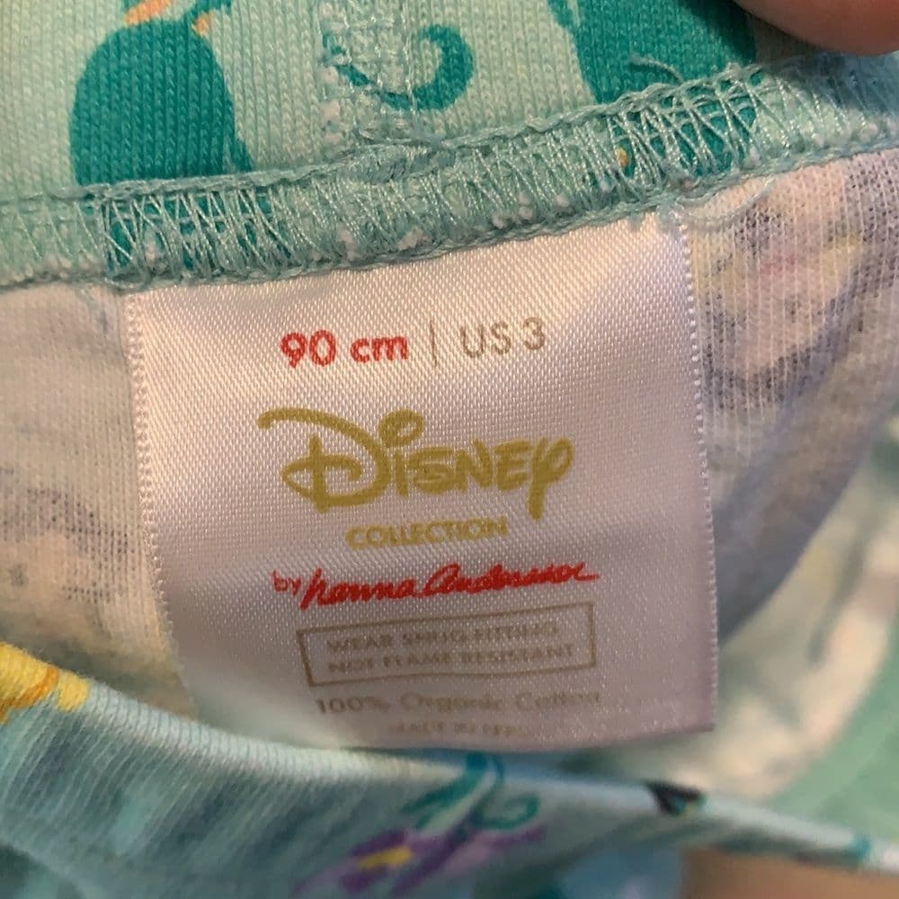 Hanna Andersson TLC Disney Aladdin Short PJ‎ Set 90 - Thumbnail 8