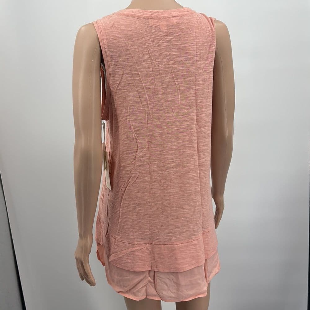 Two by Vince Camuto Coral Dusk Summer Breeze Tank‎ Sz Medium NWT - Thumbnail 5