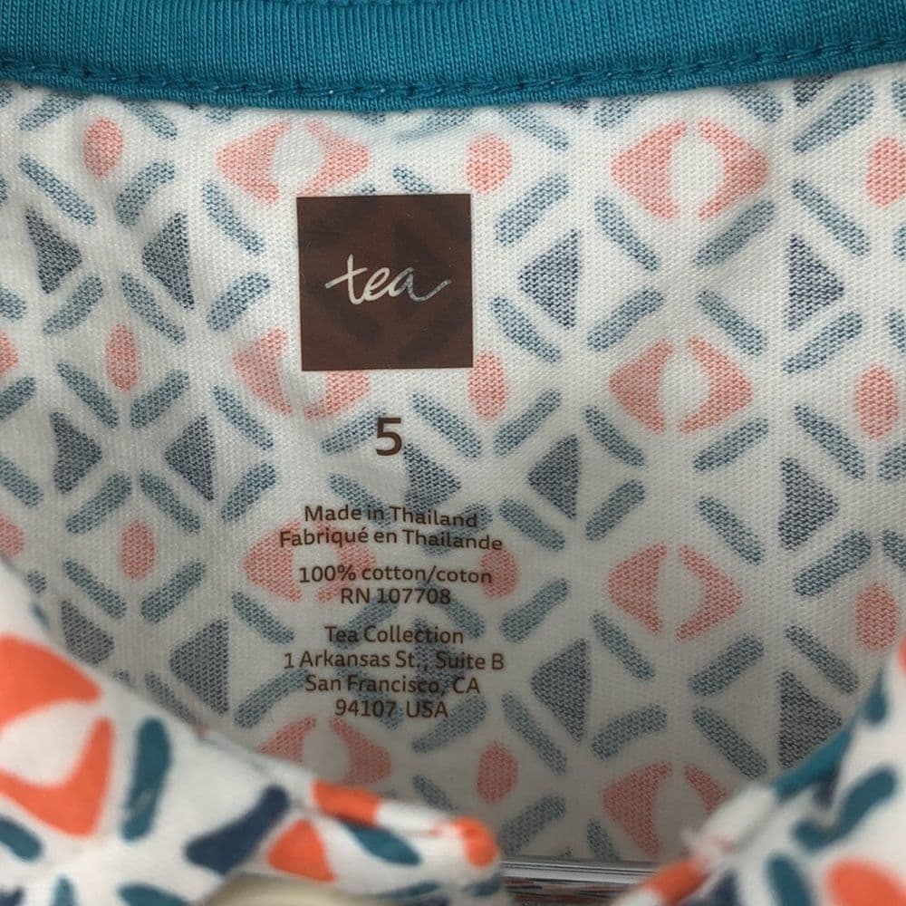 Tea Polo Shirt Sz 5 NWT‎ - Thumbnail 2