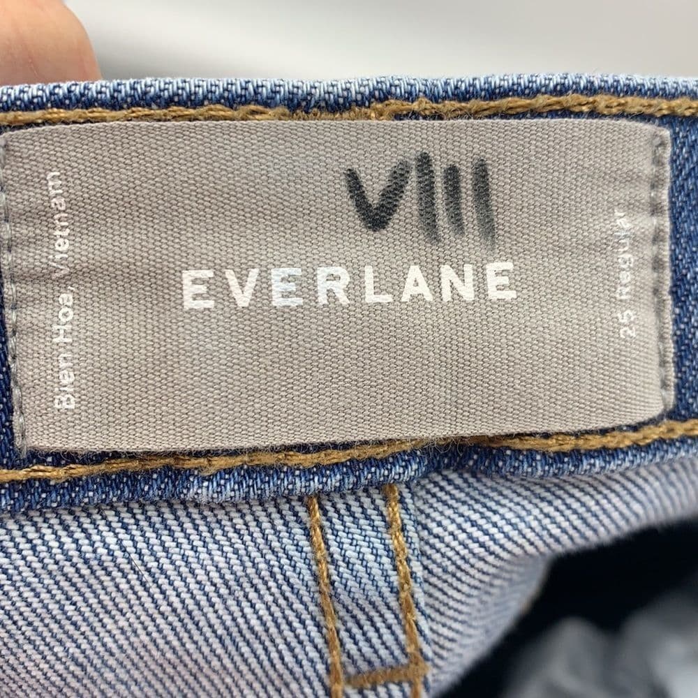 Everlane High Rise‎ Jeans Sz 25 - Thumbnail 6