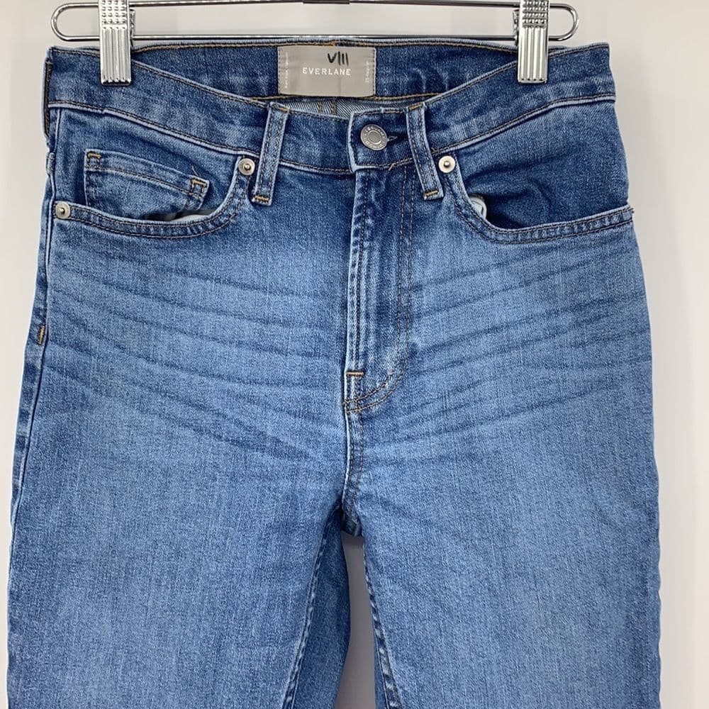 Everlane High Rise‎ Jeans Sz 25 - Thumbnail 2
