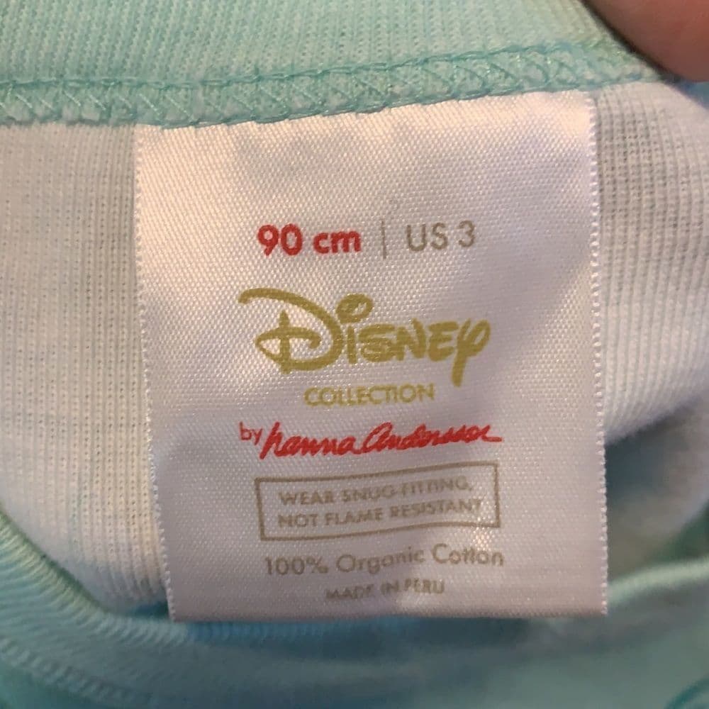 Hanna Andersson TLC Disney Aladdin Short PJ‎ Set 90 - Thumbnail 7