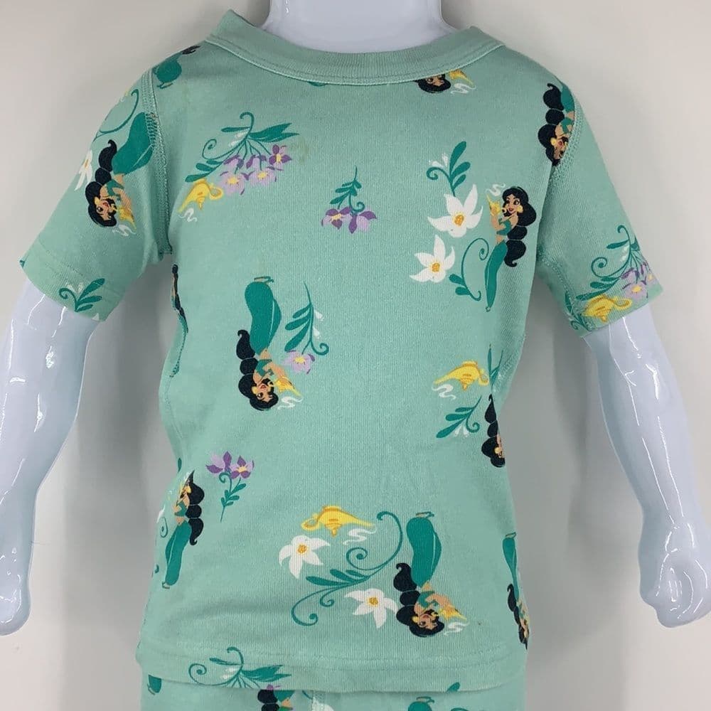 Hanna Andersson TLC Disney Aladdin Short PJ‎ Set 90 - Thumbnail 2