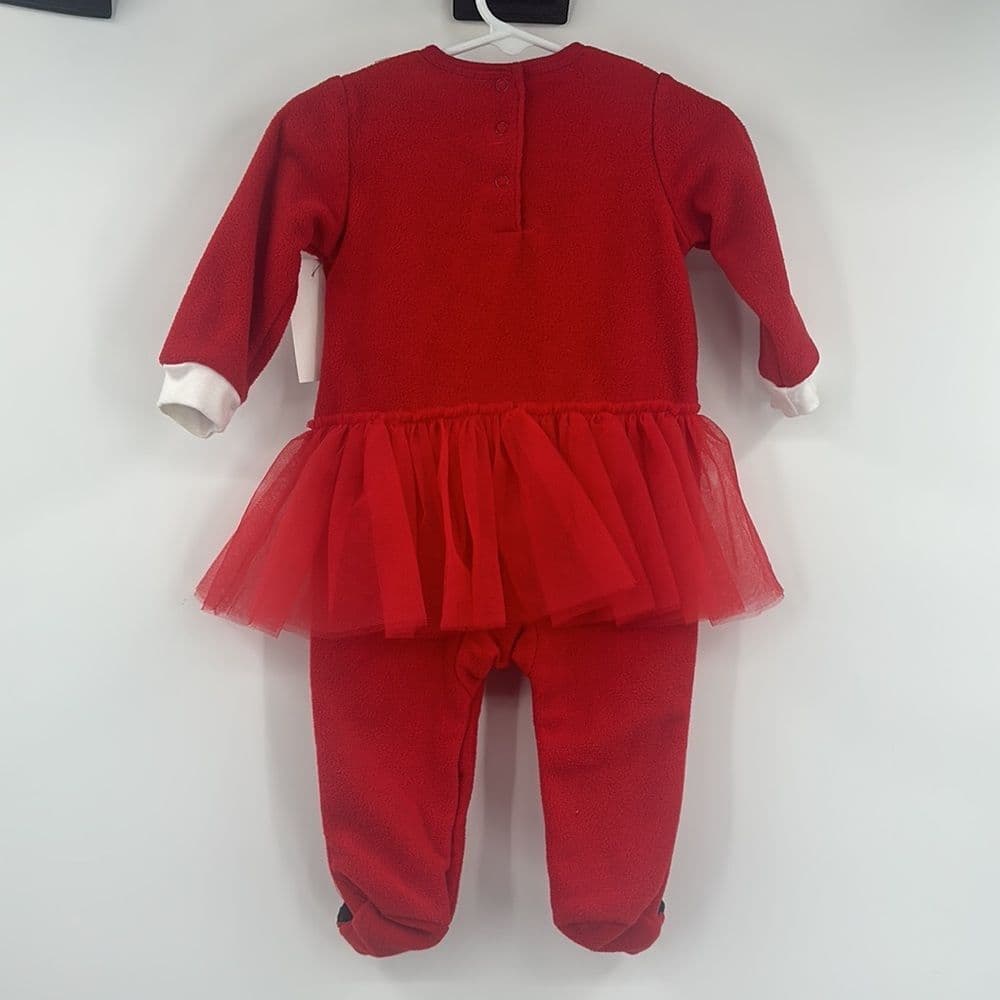 Baby Gear‎ Fleece Girls Christmas Outfit Sz 6-9m - Thumbnail 4
