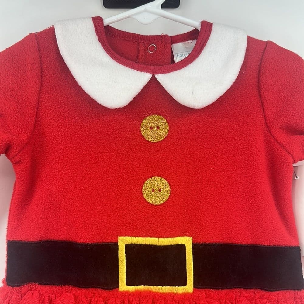 Baby Gear‎ Fleece Girls Christmas Outfit Sz 6-9m - Thumbnail 2