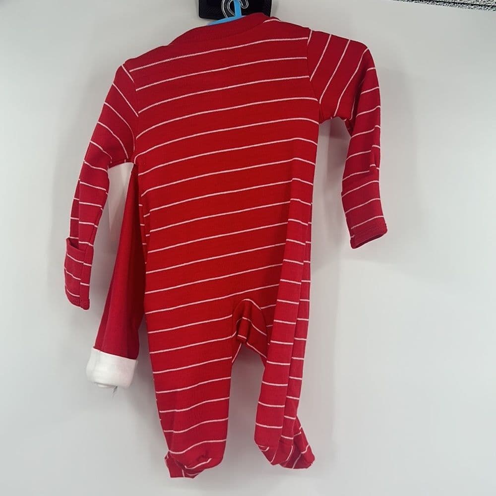 Just One You by CARTERS (2) Outfit Bundle Sz Newborn Santa Sleeper/Snowman 2pc‎ - Thumbnail 8