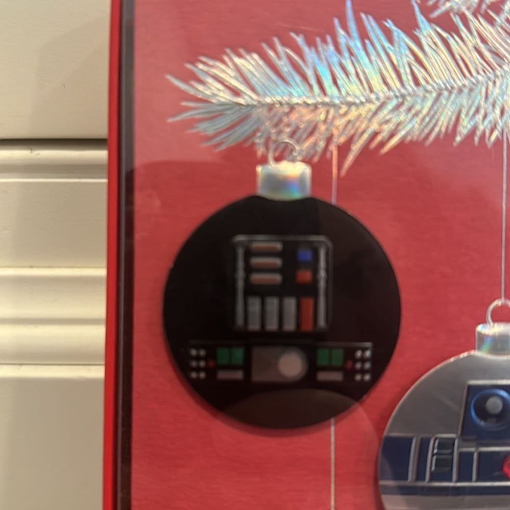 Papyrus Star Wars 8 Handmade Notes 8 Lined Envelopes Merry‎ Force Be With You - Thumbnail 4