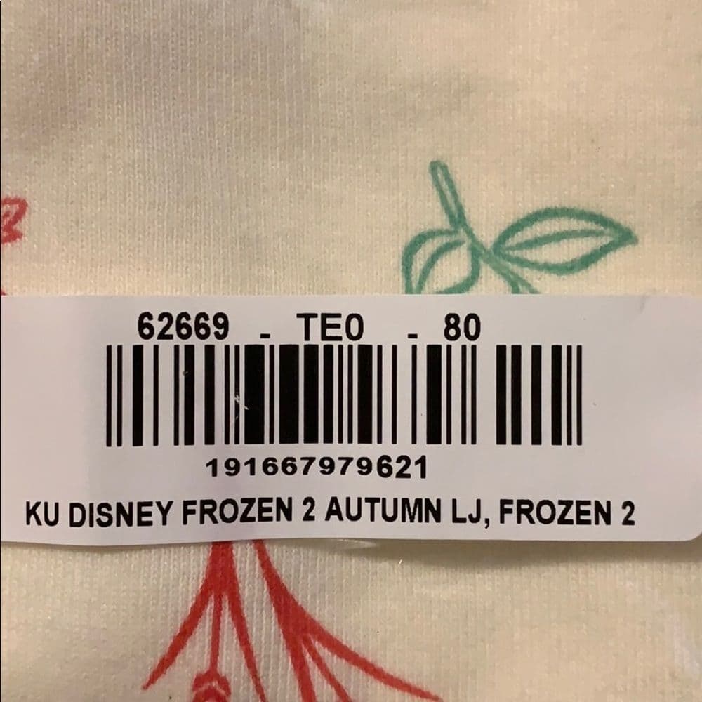 Hanna Andersson Frozen II long Johns 80cm 18-24mos‎ - Thumbnail 4