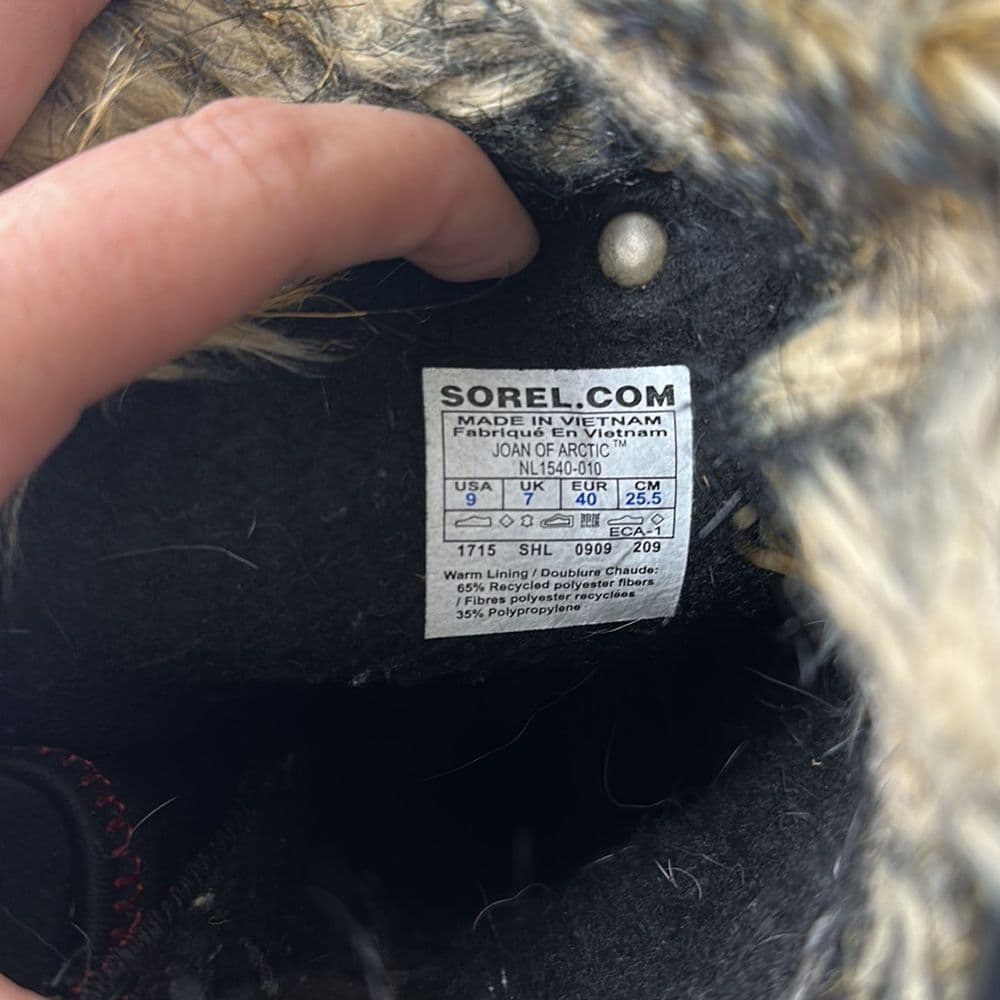 Sorel Joan of Artic Suede‎ Winter Snow Boots Sz 9 - Thumbnail 7