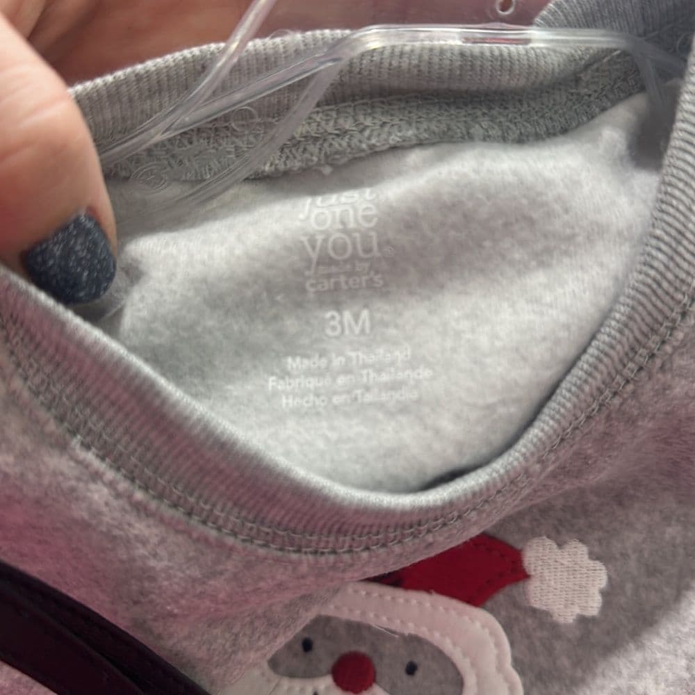 Just One You by CARTERS NWT Santa 2 ok Bundle Sz‎ Newborn - Thumbnail 13