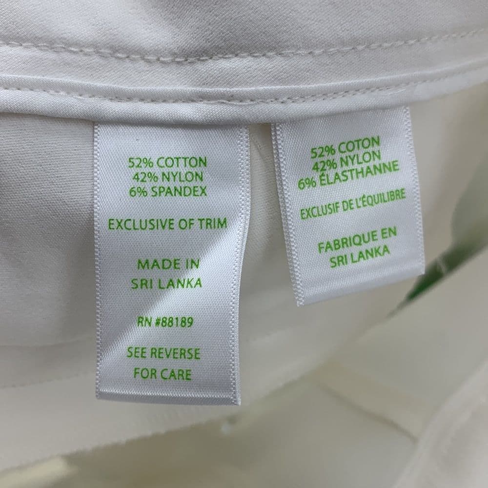 Lilly Pulitzer Chantel Stretch Dinner Pant in Coconut Sz 8‎ NWT - Thumbnail 7