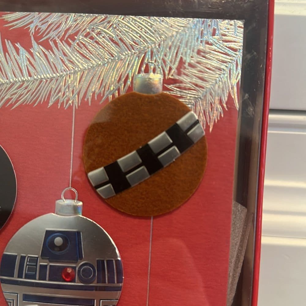 Papyrus Star Wars 8 Handmade Notes 8 Lined Envelopes Merry‎ Force Be With You - Thumbnail 5