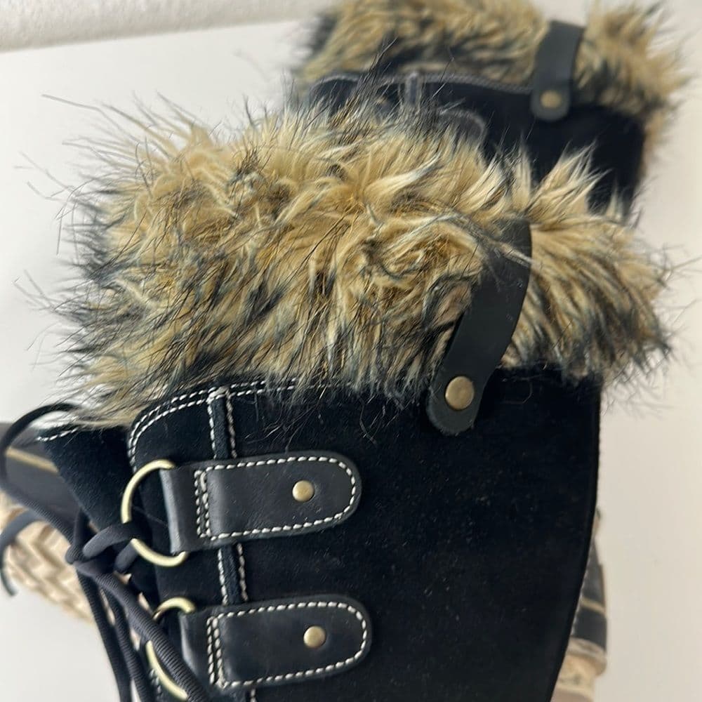 Sorel Joan of Artic Suede‎ Winter Snow Boots Sz 9 - Thumbnail 8