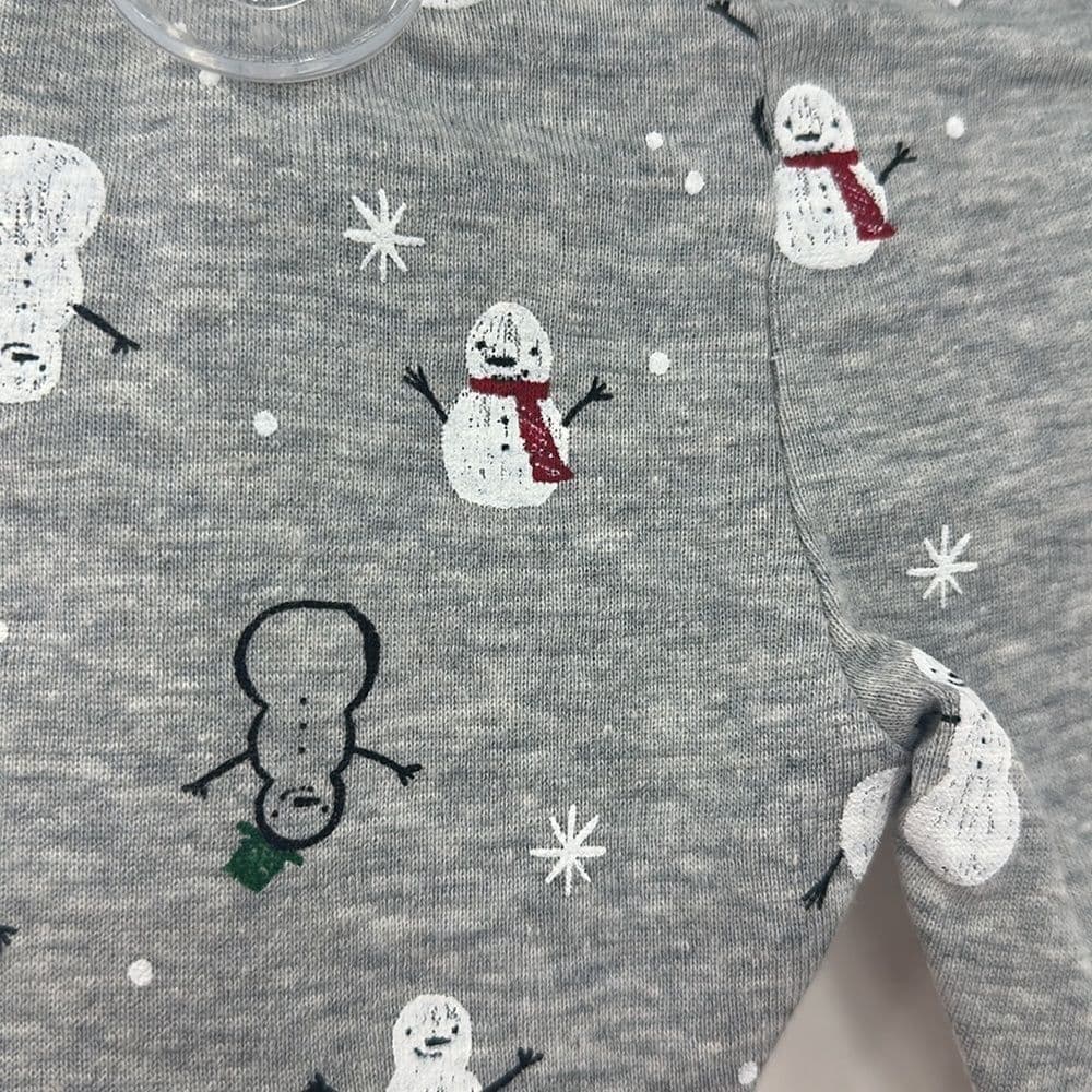 Just One You by CARTERS (2) Outfit Bundle Sz Newborn Santa Sleeper/Snowman 2pc‎ - Thumbnail 4