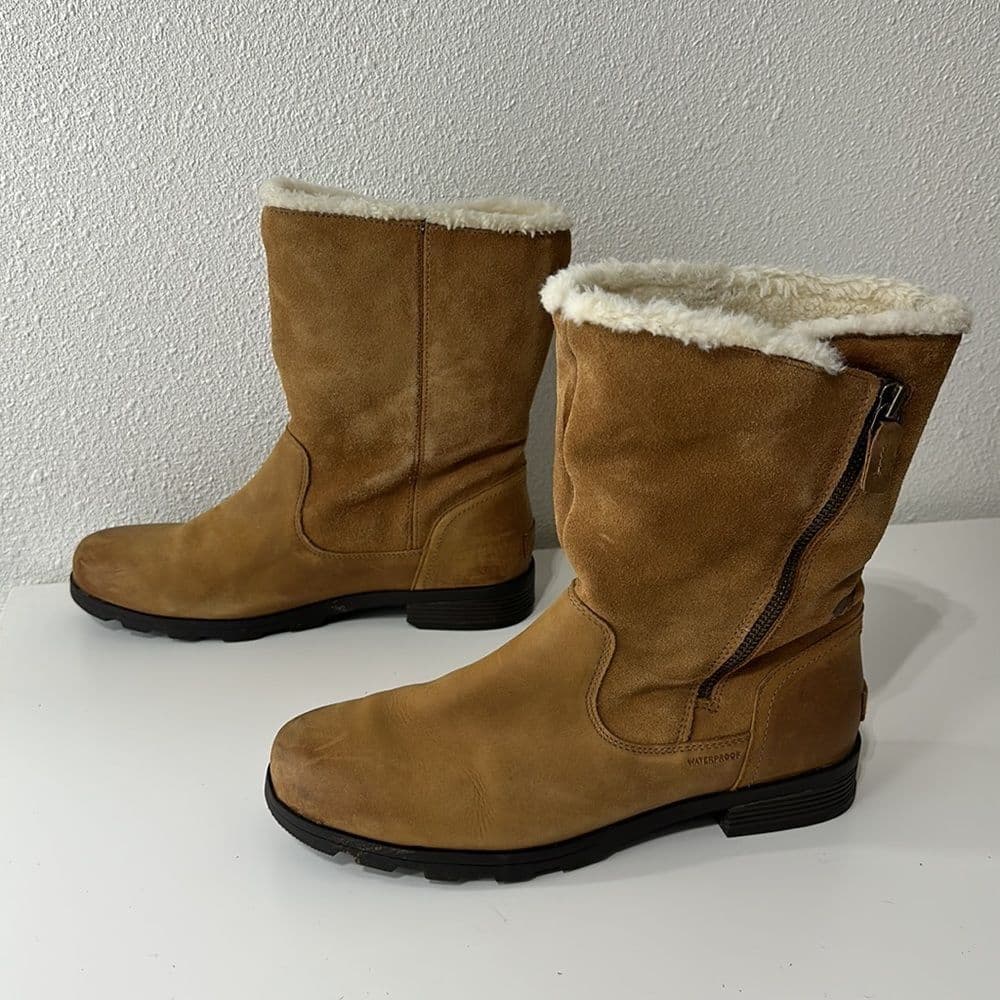 Sorel Emelie Foldover Boot‎ in Camel Brown Sz 11 - Thumbnail 5