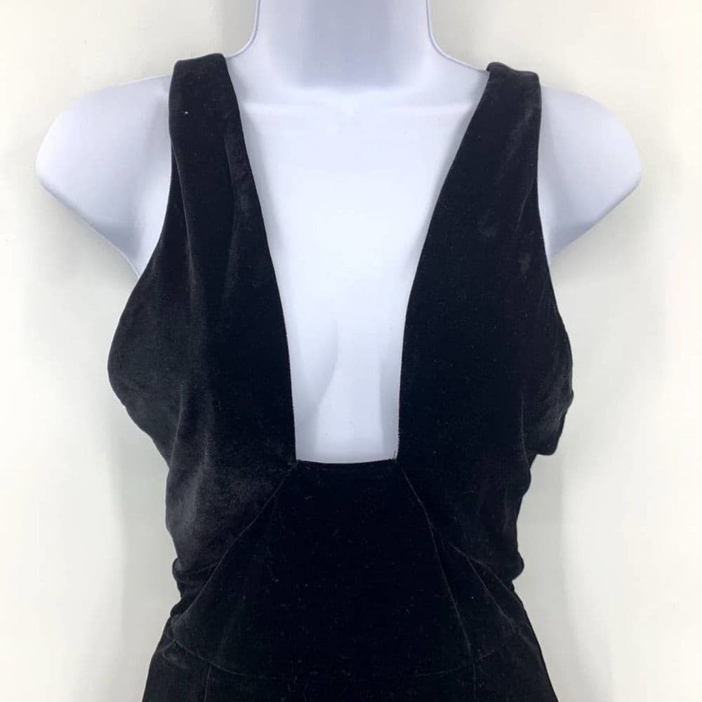 NBD Abriel Black Velvet Dress NWT Sz XS‎ - Thumbnail 9