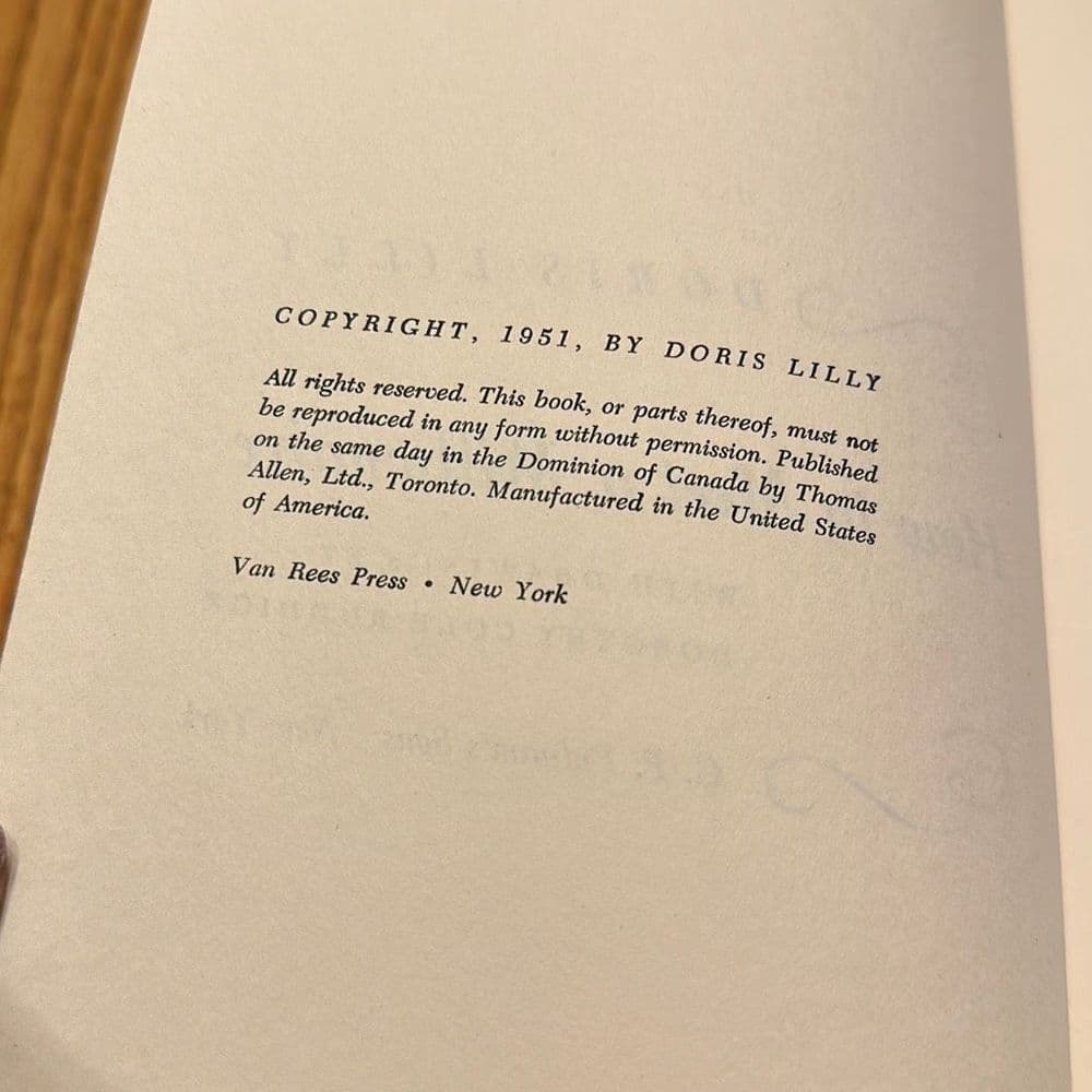 How to Meet a Millionaire by Doris Lilly First‎ Edition 1951 - Thumbnail 10