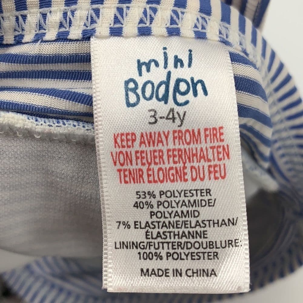 Mini Boden 3-4Y Striped Ruffle Bikini‎ - Thumbnail 6