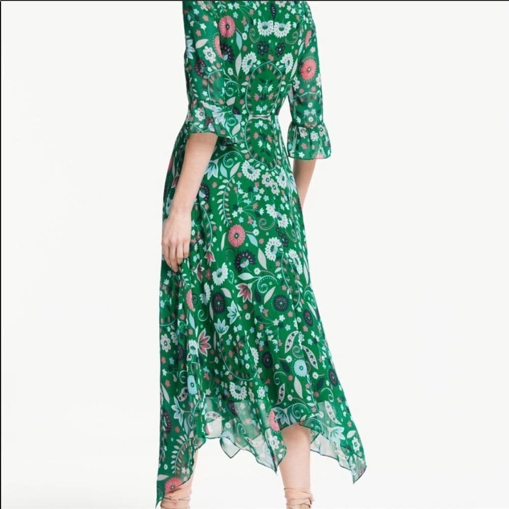 Boden Beatrix Dress Forest Folk‎ Meadow US 4L - Thumbnail 10