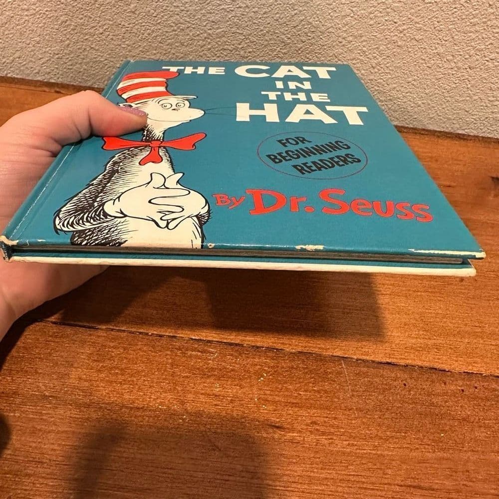 Dr. Suess‎ The Cat In The Hat 1957 First Edition with Jacket - Thumbnail 8