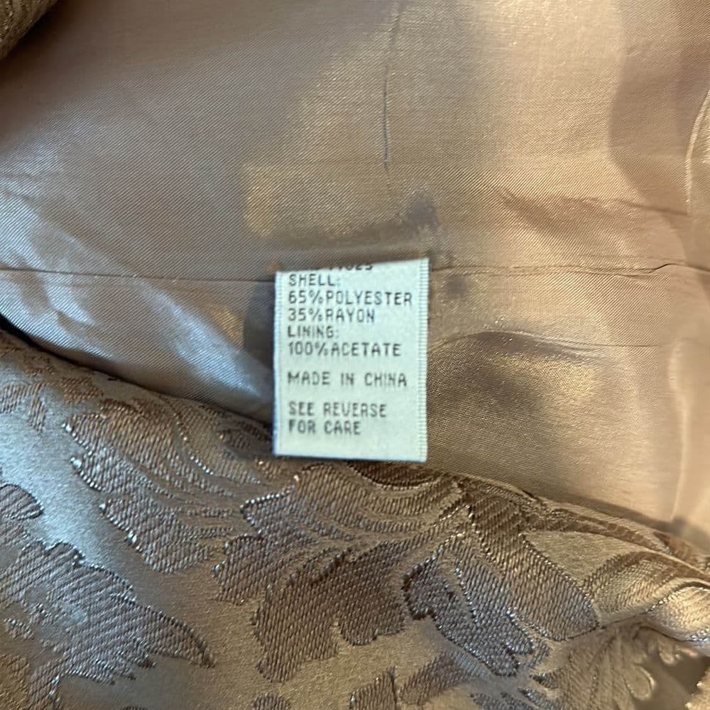 Melody Thomas‎ Scott Dress with Overcoat Sz 12 - Thumbnail 9