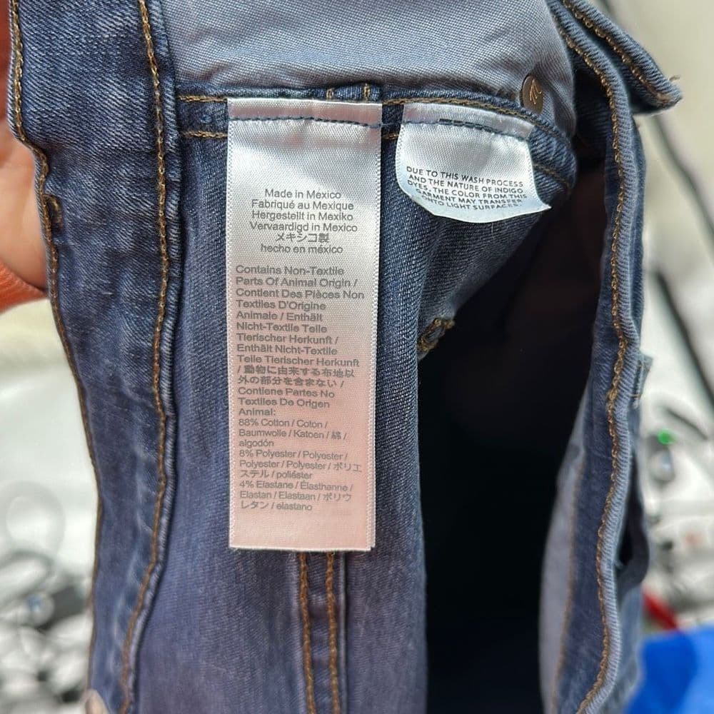 Madewell 10” High‎ Rise Skinny Sz 30 - Thumbnail 6